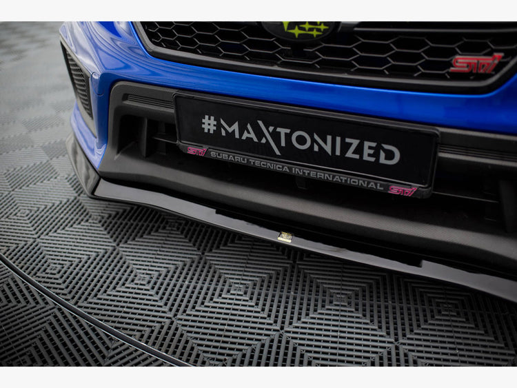 Front Splitter V.1 Subaru WRX STI Mk1 Facelift - Wayside Performance 