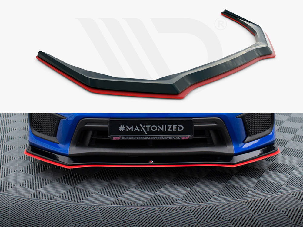 Front Splitter V.2 Subaru WRX STI Mk1 Facelift - Wayside Performance 