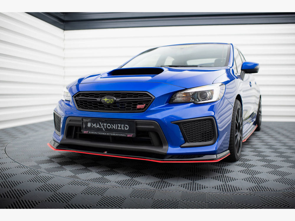 Front Splitter V.2 Subaru WRX STI Mk1 Facelift - Wayside Performance 