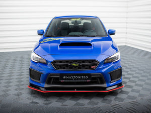 Front Splitter V.2 Subaru WRX STI Mk1 Facelift - Wayside Performance 