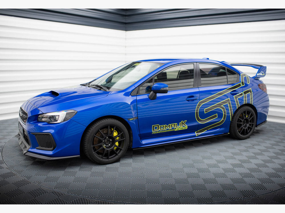 Side Skirts Diffusers V.2 Subaru WRX STI Mk1 - Wayside Performance 