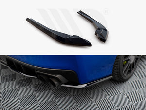 Rear Side Splitters V.2 Subaru WRX STI Mk1 - Wayside Performance 