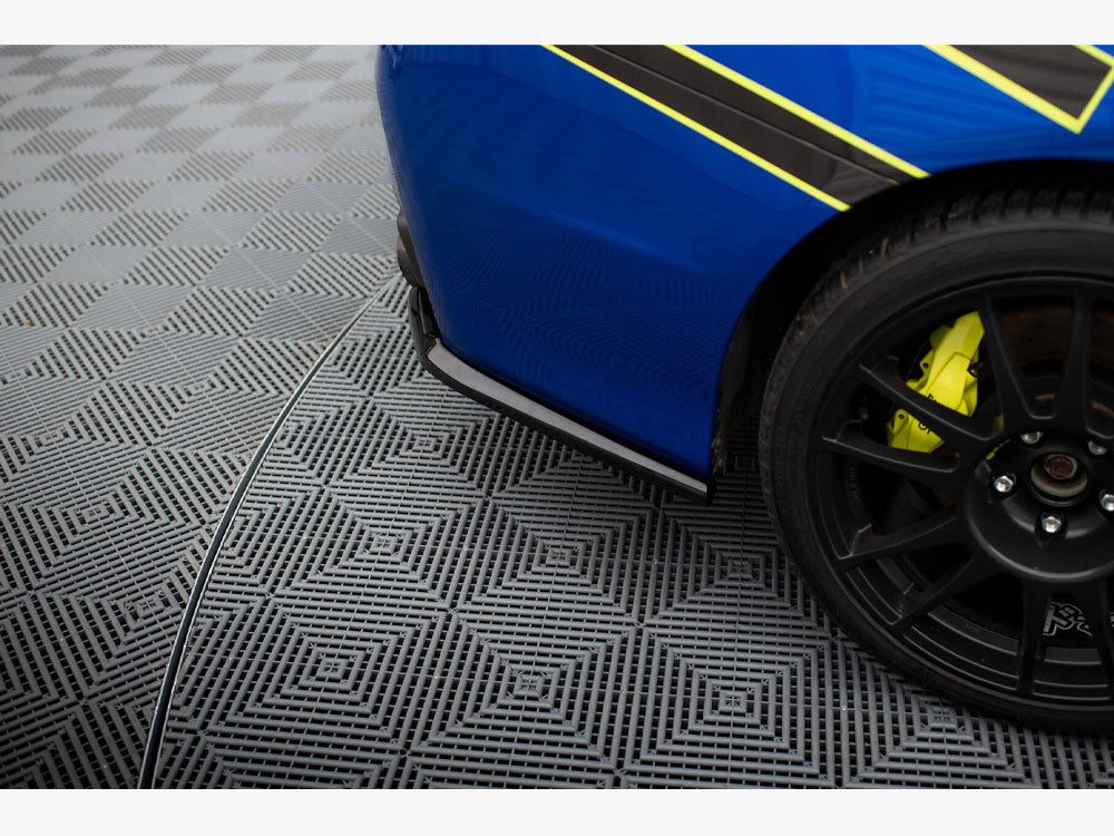 Rear Side Splitters V.2 Subaru WRX STI Mk1 - Wayside Performance 