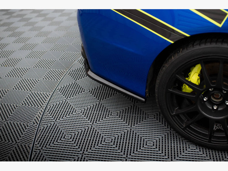 Rear Side Splitters V.2 Subaru WRX STI Mk1 - Wayside Performance 