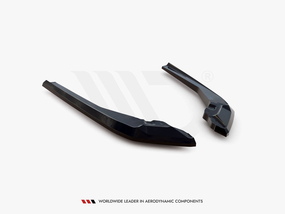 Rear Side Splitters V.2 Subaru WRX STI Mk1 - Wayside Performance 
