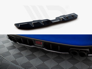 Central Rear Splitter V.2 Subaru WRX STI Mk1 - Wayside Performance 
