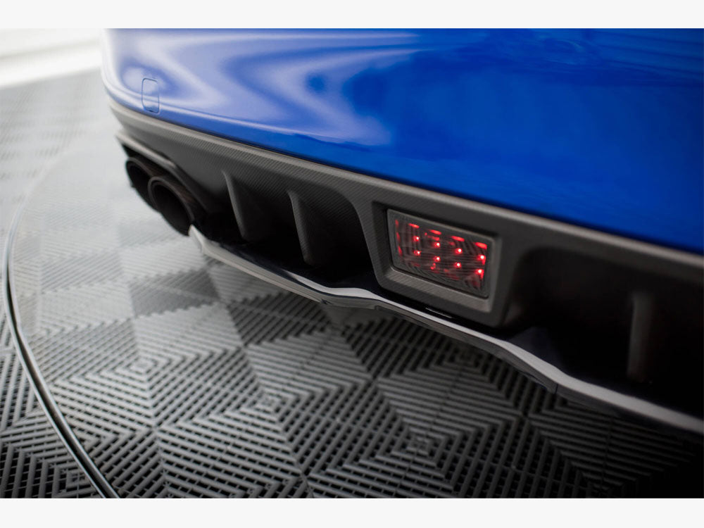 Central Rear Splitter V.2 Subaru WRX STI Mk1 - Wayside Performance 