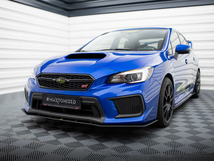Street PRO Front Splitter Subaru WRX STI Mk1 Facelift - Wayside Performance 