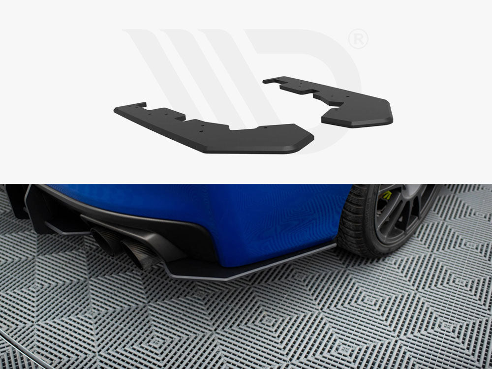 Street Pro Rear Side Splitters Subaru WRX STI Mk1 - Wayside Performance 