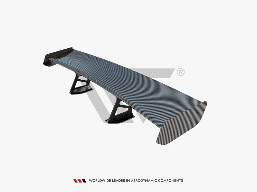 Carbon Spoiler With Internal Brackets Uprights BMW M3 G80 - Wayside Performance 