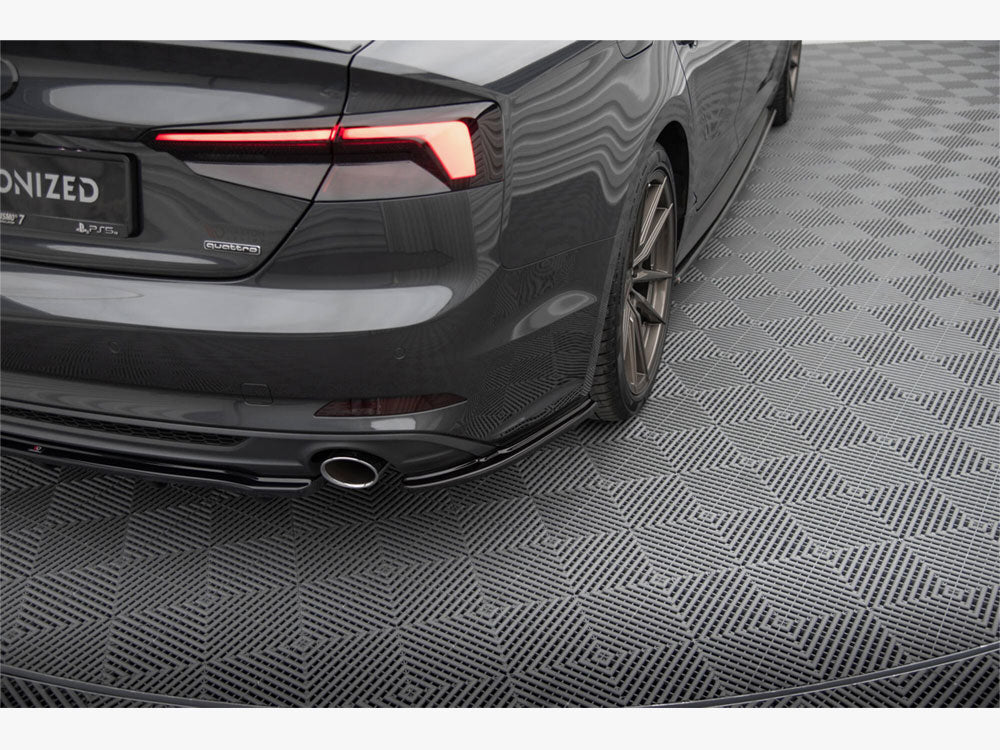 Rear Side Splitters Audi A5 S-Line F5 Sportback - Wayside Performance 