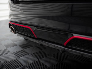 Central Rear Splitter (Vertical Bars) Kia Ceed GT Mk3 Facelift - Wayside Performance 