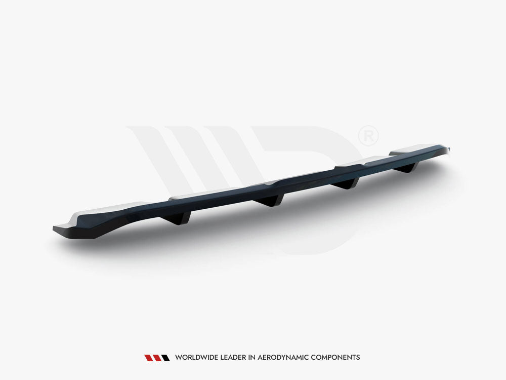 Central Rear Splitter (Vertical Bars) Kia Ceed GT Mk3 Facelift - Wayside Performance 