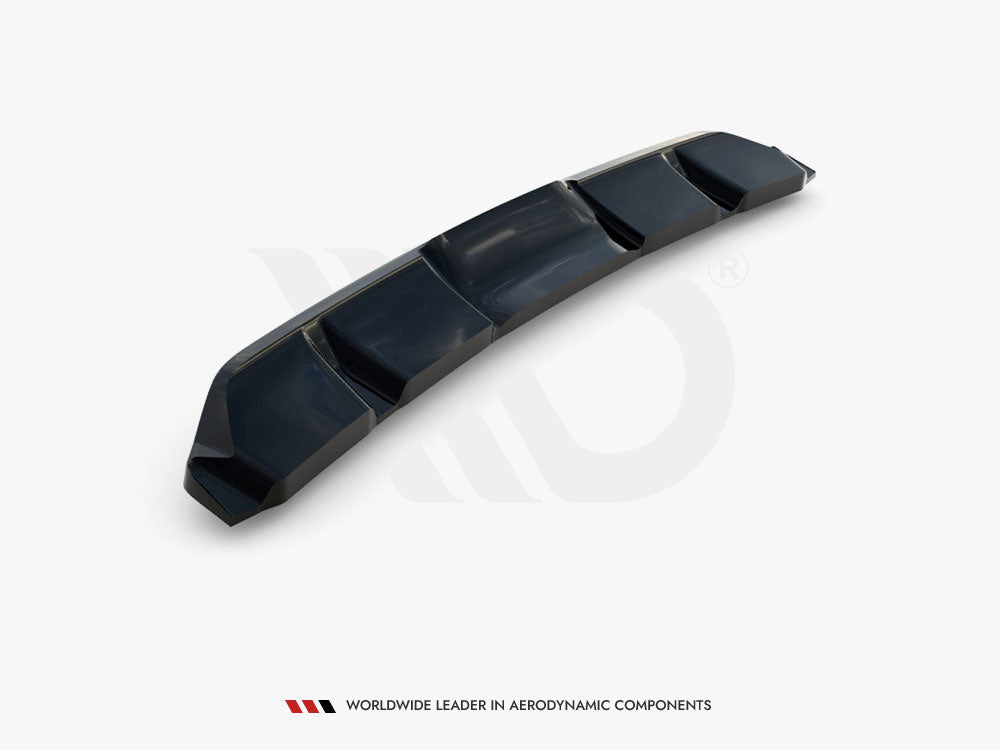 Central Rear Splitter (Vertical Bars) Kia Ceed GT Mk3 Facelift - Wayside Performance 