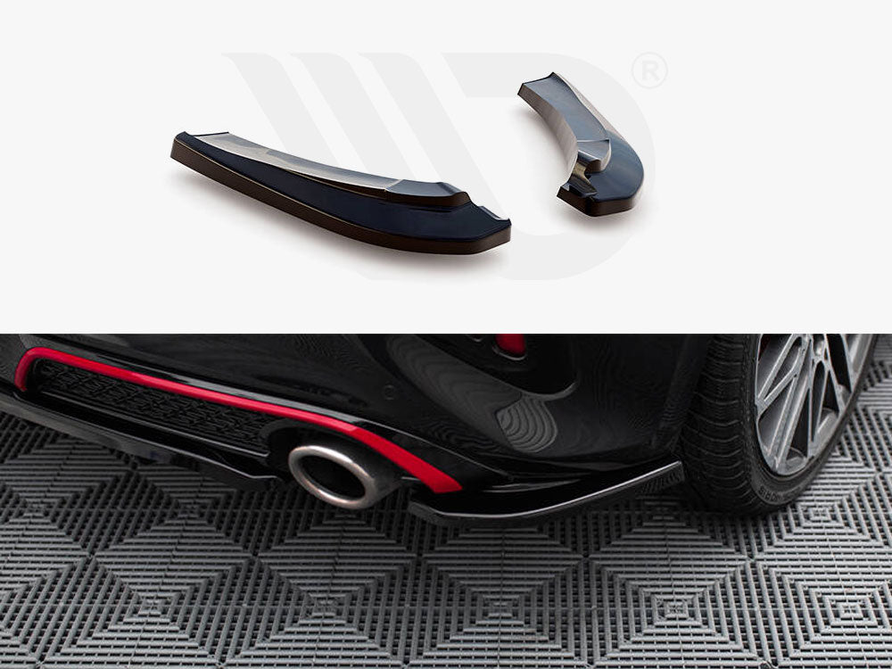 Rear Side Splitters Kia Ceed GT Mk3 Facelift - Wayside Performance 