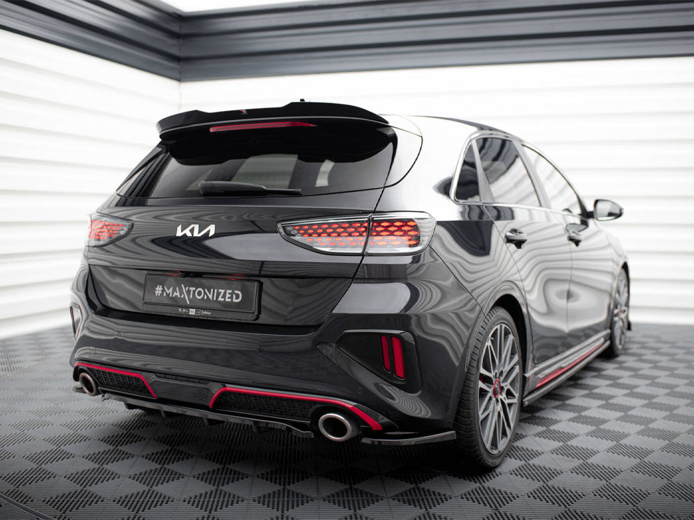 Rear Side Splitters Kia Ceed GT Mk3 Facelift - Wayside Performance 