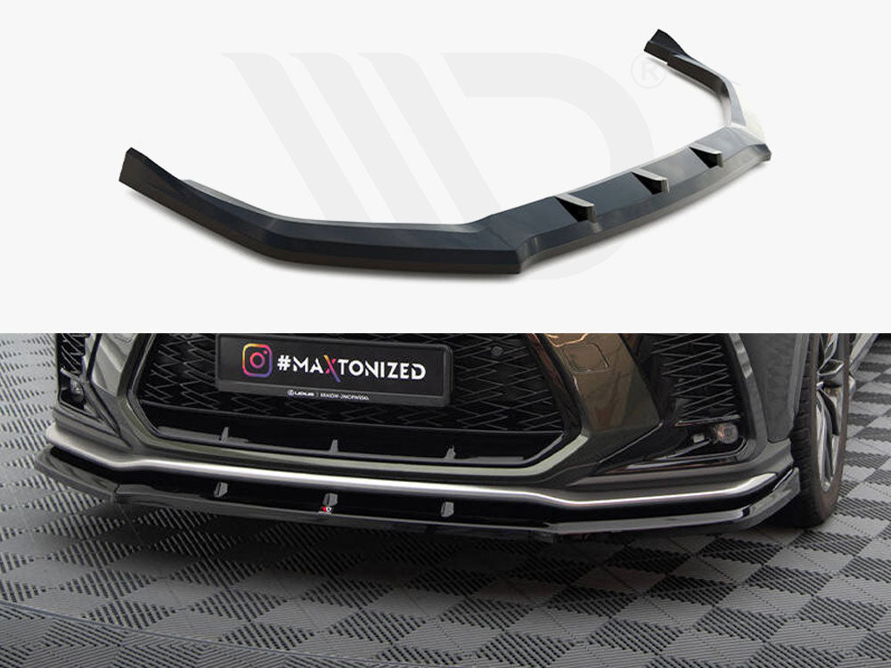 Front Splitter V.1 Lexus NX F-Sport Mk2 - Wayside Performance 