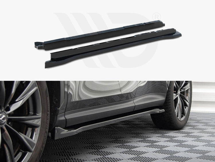 Side Skirts Diffusers Lexus NX F-Sport Mk2 - Wayside Performance 