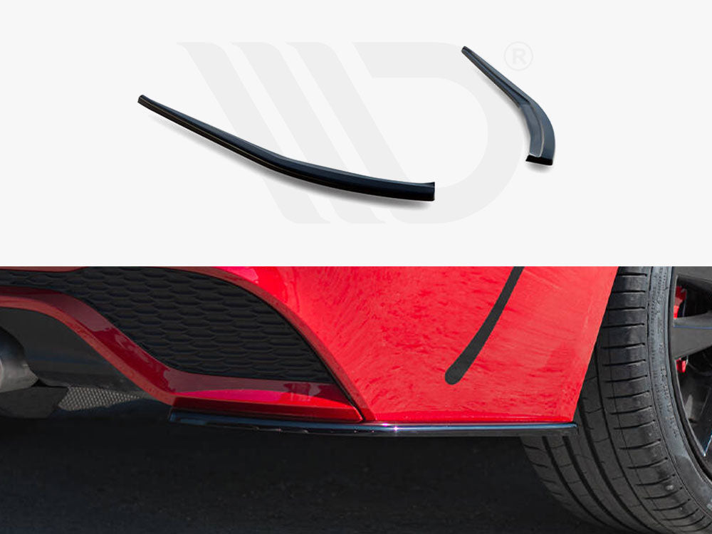 Rear Side Splitters Jaguar XE R-Dynamic X760 Facelift - Wayside Performance 