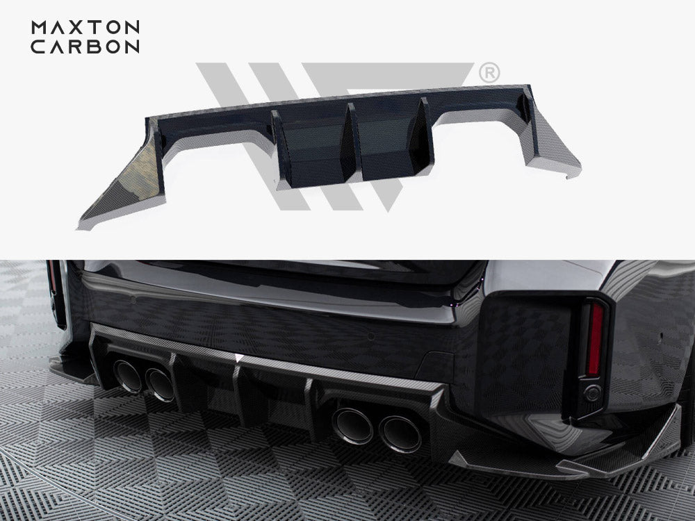 Carbon Fiber Rear Diffuser BMW M2 G87 - Wayside Performance 