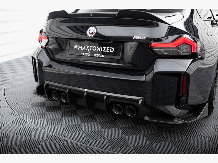 Carbon Fiber Rear Diffuser BMW M2 G87 - Wayside Performance 