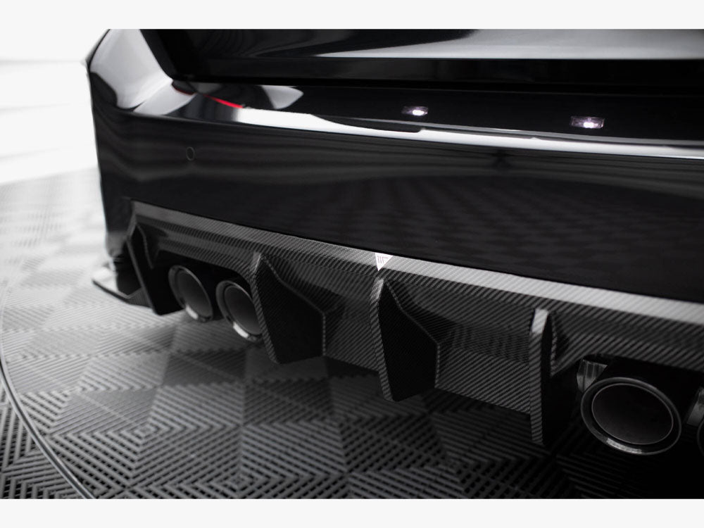 Carbon Fiber Rear Diffuser BMW M2 G87 - Wayside Performance 
