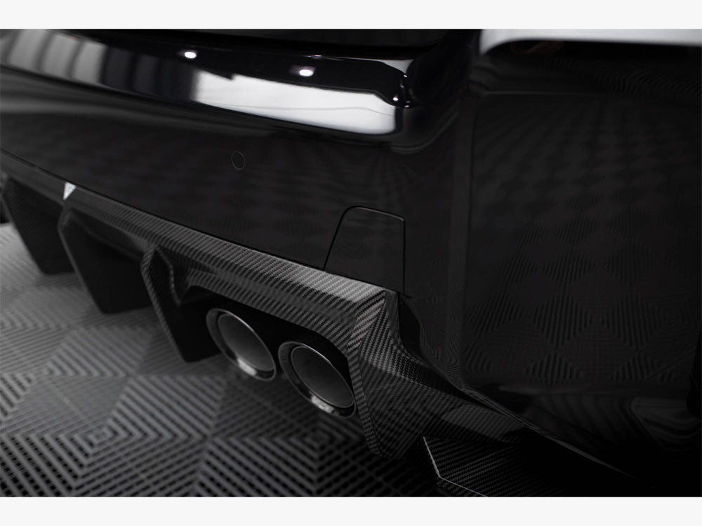 Carbon Fiber Rear Diffuser BMW M2 G87 - Wayside Performance 