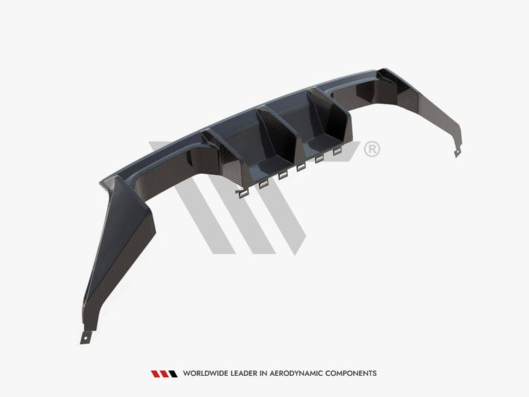 Carbon Fiber Rear Diffuser BMW M2 G87 - Wayside Performance 