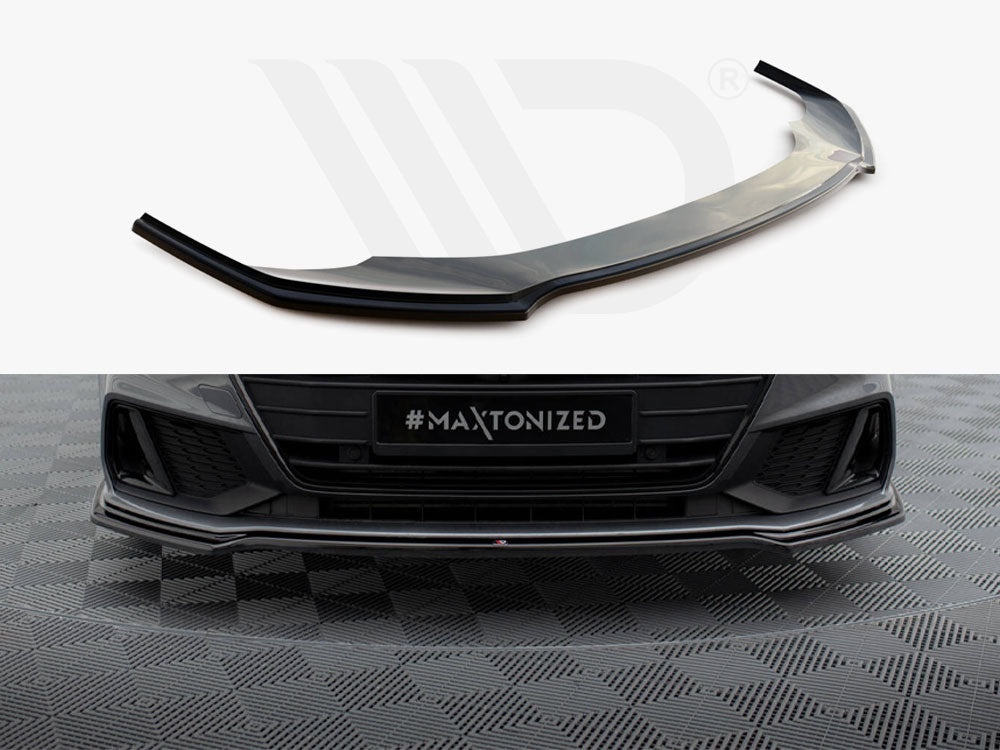 Front Splitter V.1 Audi A7 C8 S-line / S7 C8 (2017-) - Wayside Performance 