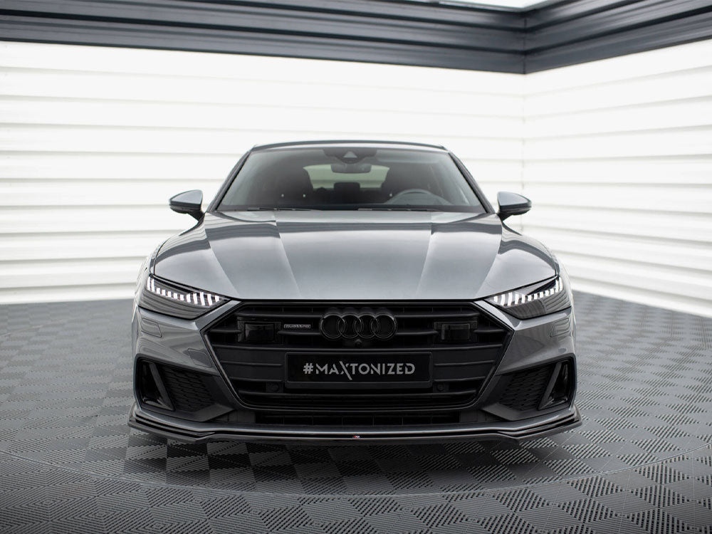 Front Splitter V.1 Audi A7 C8 S-line / S7 C8 (2017-) - Wayside Performance 