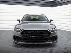 Front Splitter V.1 Audi A7 C8 S-line / S7 C8 (2017-) - Wayside Performance 