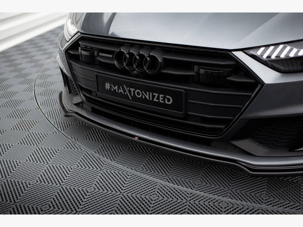 Front Splitter V.1 Audi A7 C8 S-line / S7 C8 (2017-) - Wayside Performance 