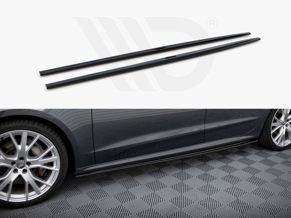 Side Skirts Diffusers Audi A7 C8 S-line / S7 C8 (2017-) - Wayside Performance 