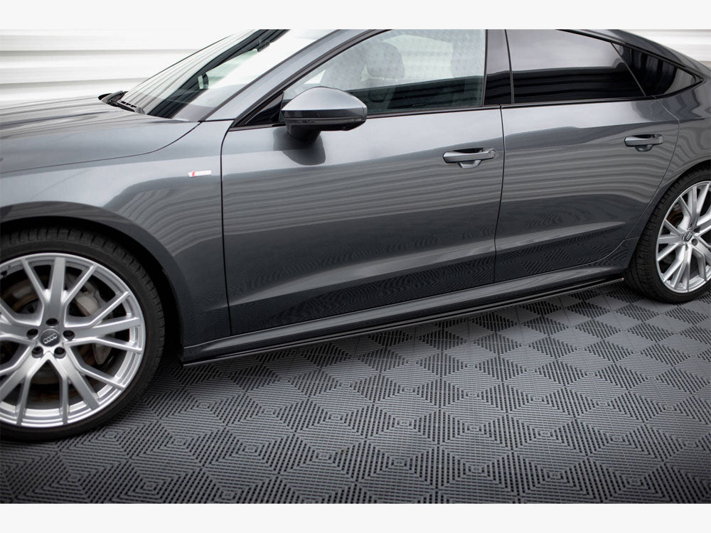 Side Skirts Diffusers Audi A7 C8 S-line / S7 C8 (2017-) - Wayside Performance 