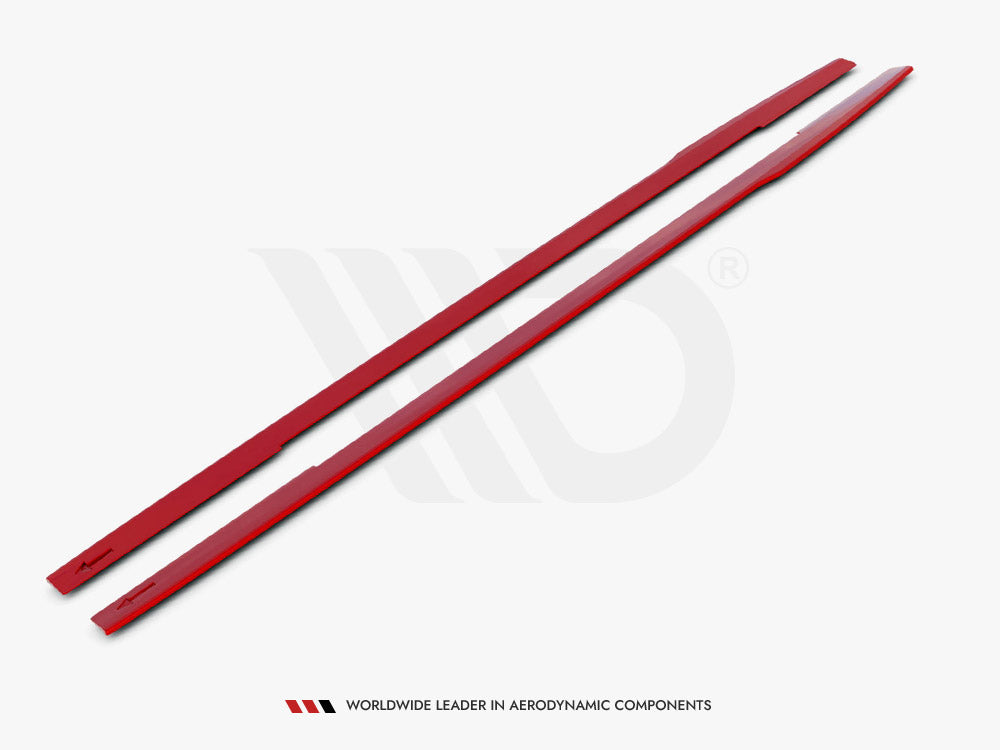 Side Skirts Diffusers V.2 Renault Megane RS Mk4 - Wayside Performance 