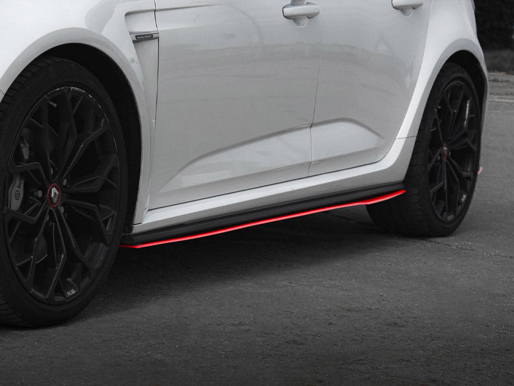 Side Skirts Diffusers V.2 Renault Megane RS Mk4 - Wayside Performance 
