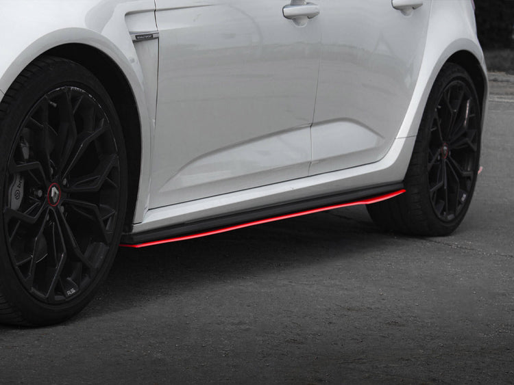 Side Skirts Diffusers V.2 Renault Megane RS Mk4 - Wayside Performance 