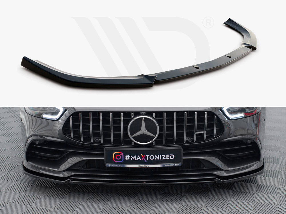 Front Splitter V.2 Mercedes-AMG GT 53 4-Door Coupe - Wayside Performance 