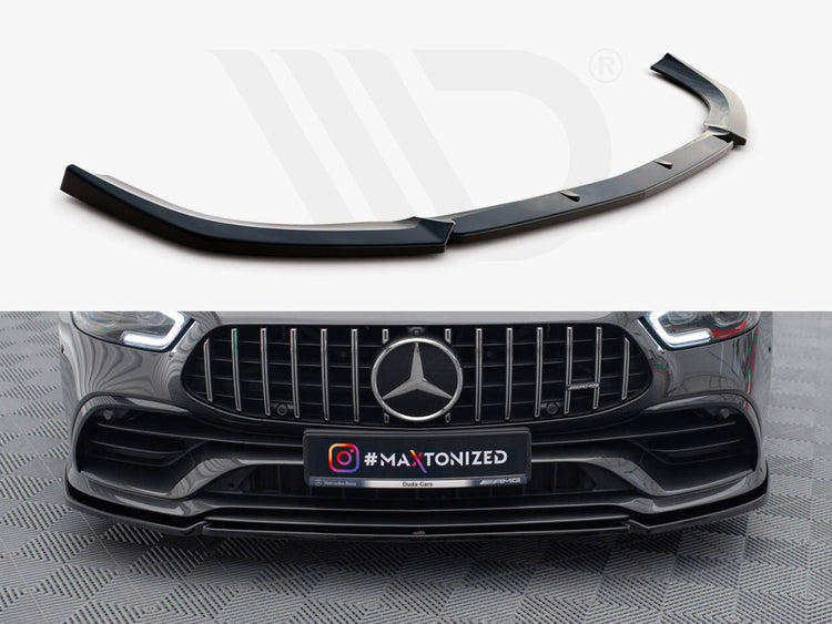 Front Splitter V.2 Mercedes-AMG GT 53 4-Door Coupe - Wayside Performance 
