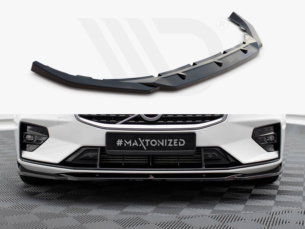 Front Splitter V.2 Volvo S60 / V60 R-Design Mk3 - Wayside Performance 