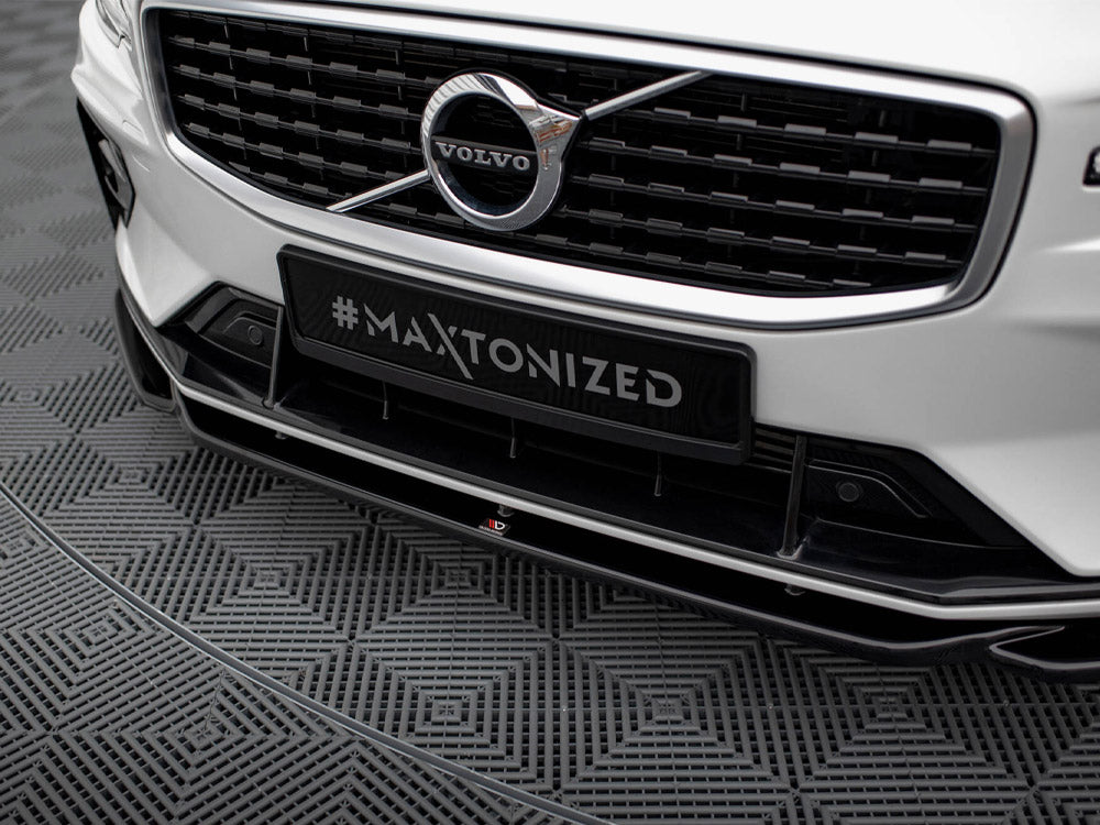 Front Splitter V.2 Volvo S60 / V60 R-Design Mk3 - Wayside Performance 