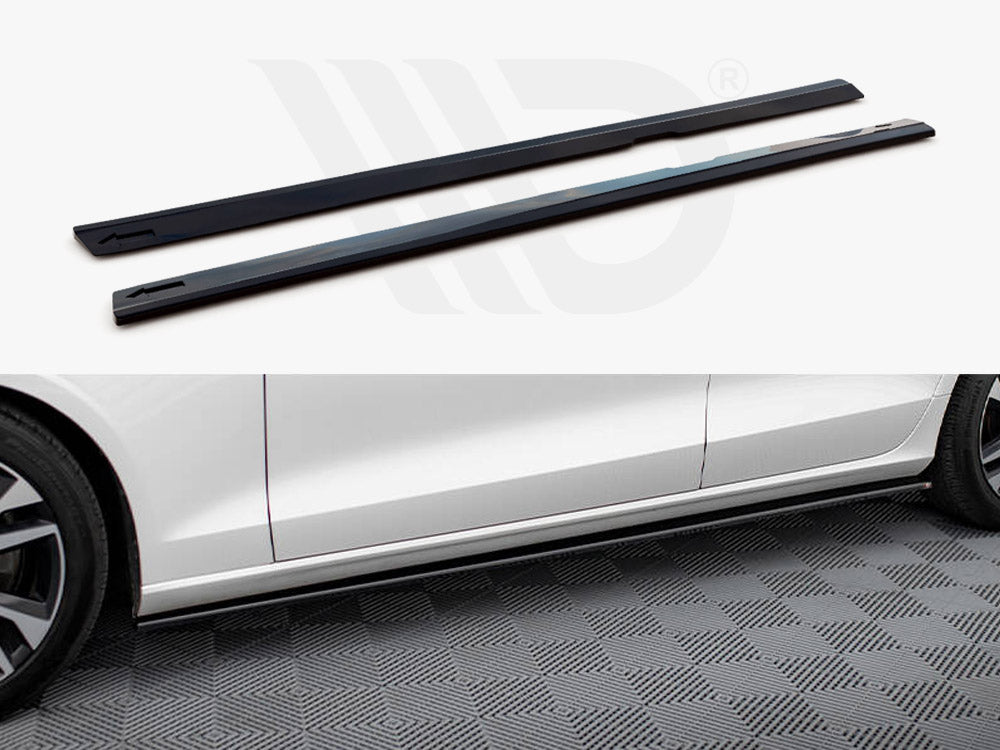 Side Skirts Diffusers V.2 Volvo S60 / V60 R-Design Mk3 - Wayside Performance 