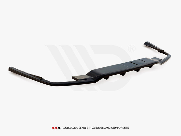 Central Rear Splitter (Vertical Bars) Volvo S60 / V60 R-Design Mk3 - Wayside Performance 