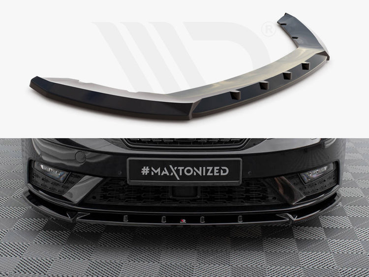 Front Splitter V.1 Seat Leon Mk3 Facelift - Wayside Performance 