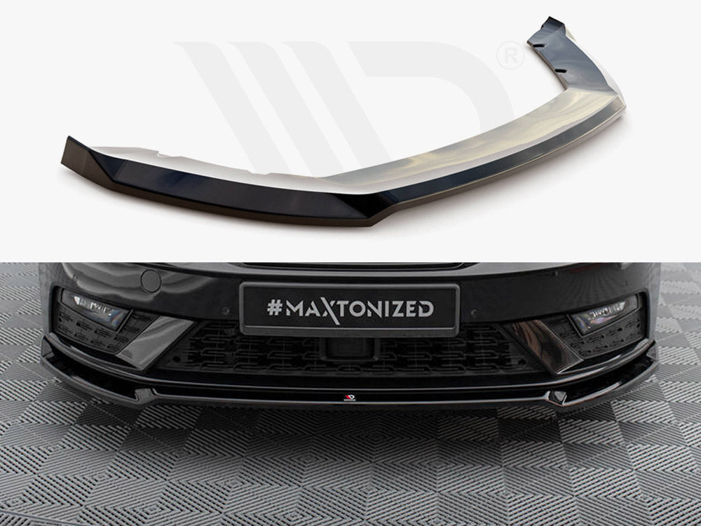 Front Splitter V.2 Seat Leon Mk3 Facelift - Wayside Performance 