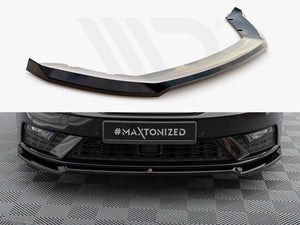 Front Splitter V.2 Seat Leon Mk3 Facelift - Wayside Performance 