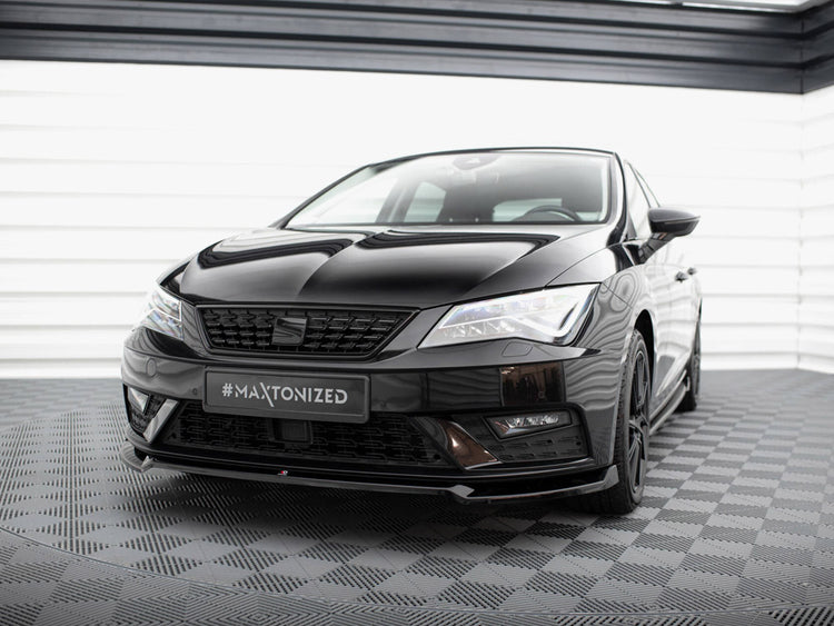 Front Splitter V.2 Seat Leon Mk3 Facelift - Wayside Performance 