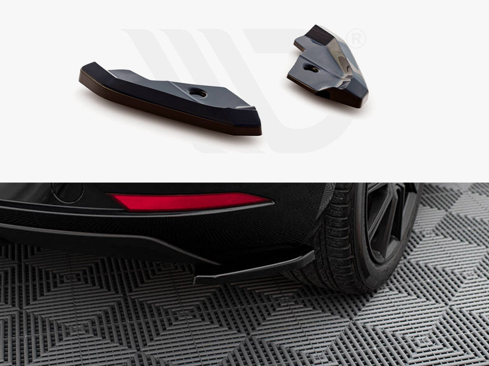 Rear Side Splitters V.1 Seat Leon Mk3 Facelift - Wayside Performance 