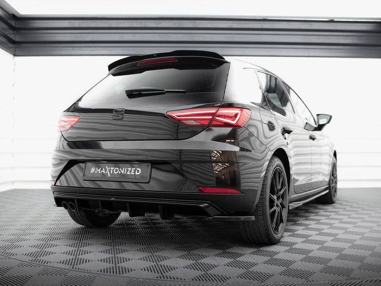 Rear Side Splitters V.2 Seat Leon Mk3 Facelift - Wayside Performance 