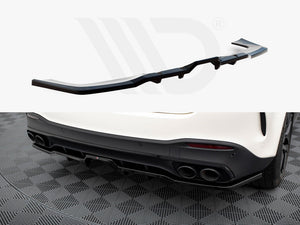 Central Rear Splitter (Vertical Bars) Mercedes-AMG GLE 53 W167 - Wayside Performance 